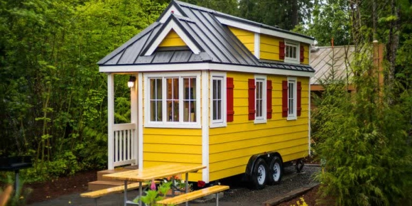LIVING IN A TINY HOUSE